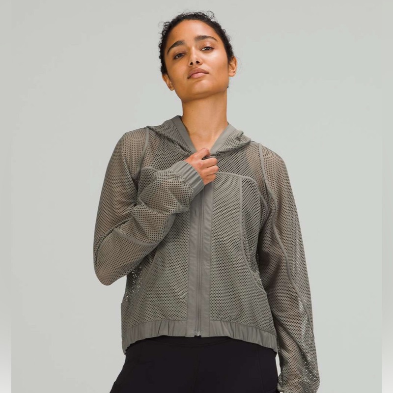 Lululemon Relaxed Fit Mesh Jacket